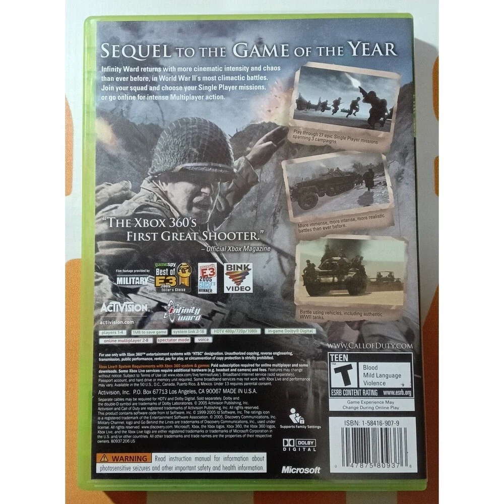 Call of Duty 2 (Xbox 360)